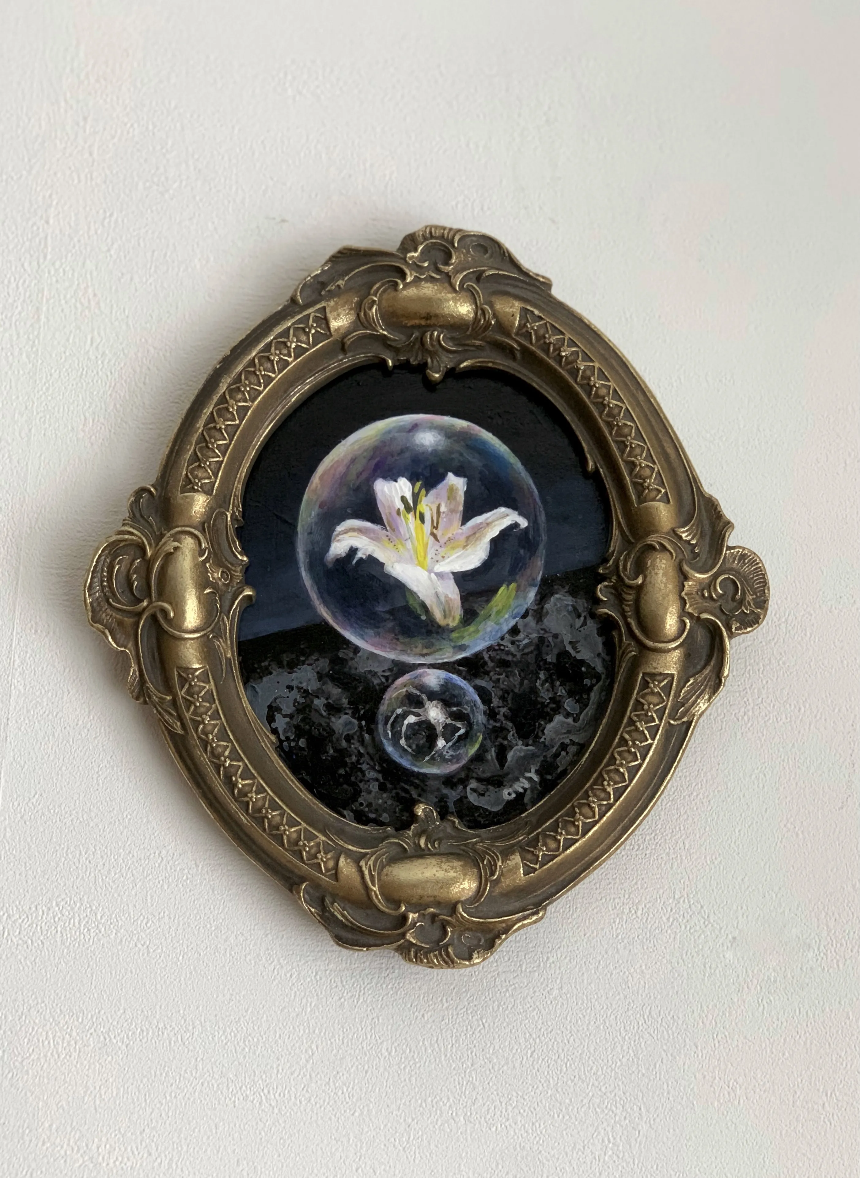 Зображення "Vessel for the soul " від Katya Onyshko, розмір: 11x13 cm, матеріали: Acrylic, hardboard , медіум: Живопис, місто: Kyiv,Ukraine  Фото 1 з 4.