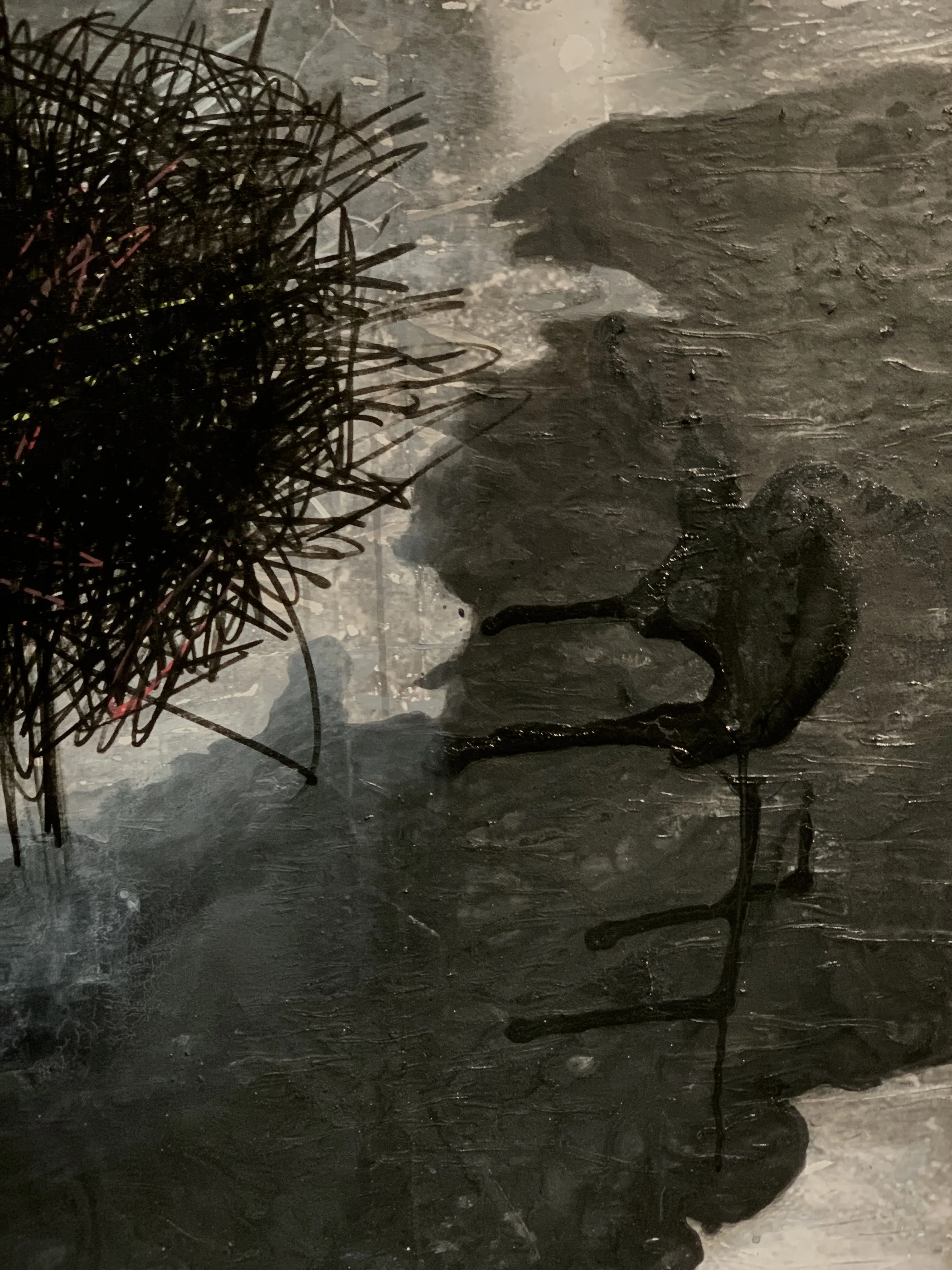 Зображення "When" від Katya Onyshko, розмір: 130x130 cm, матеріали: Acrylic, canvas , медіум: Живопис, місто: Kyiv,Ukraine  Фото 5 з 7.