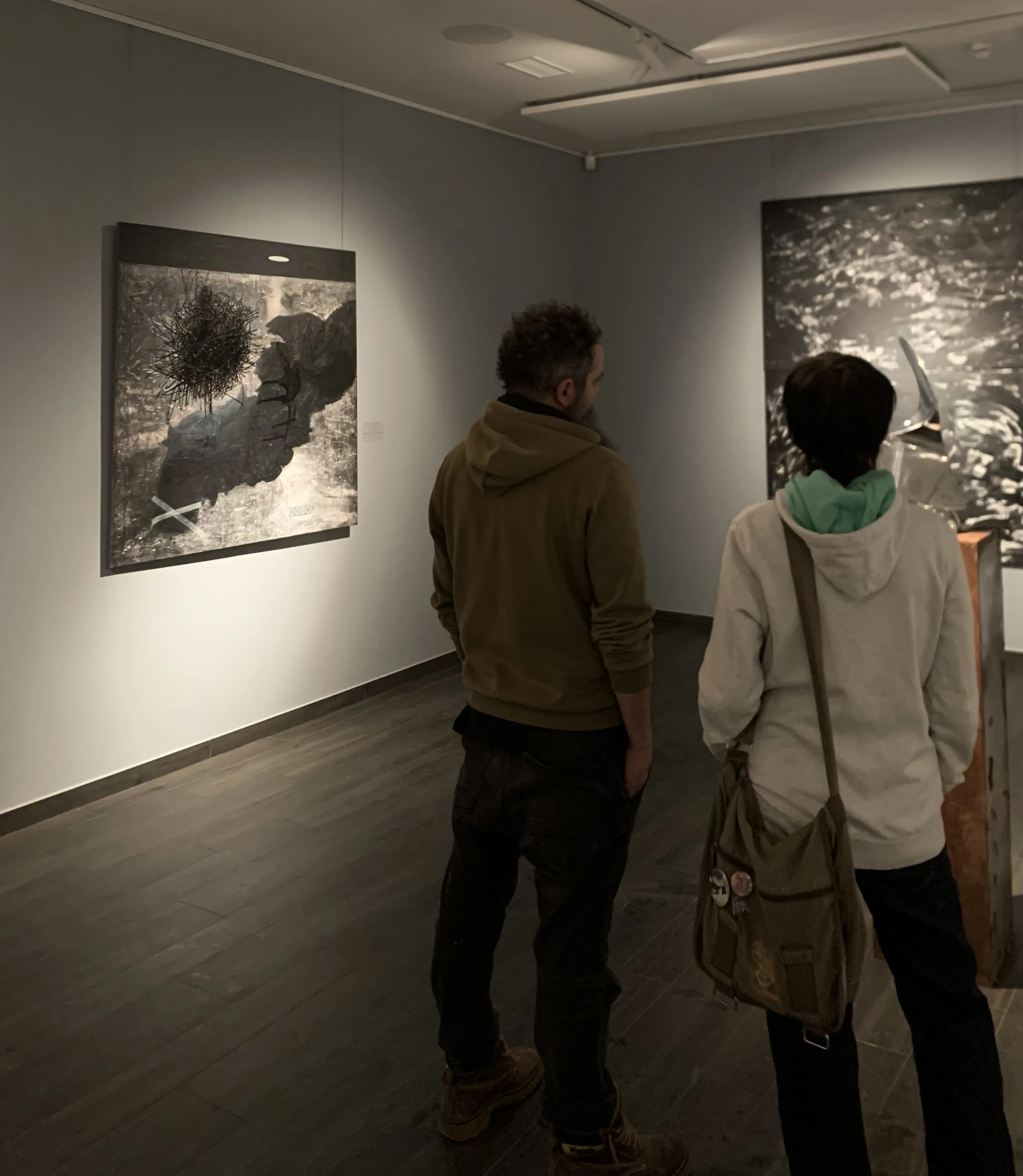 Зображення "When" від Katya Onyshko, розмір: 130x130 cm, матеріали: Acrylic, canvas , медіум: Живопис, місто: Kyiv,Ukraine  Фото 4 з 7.