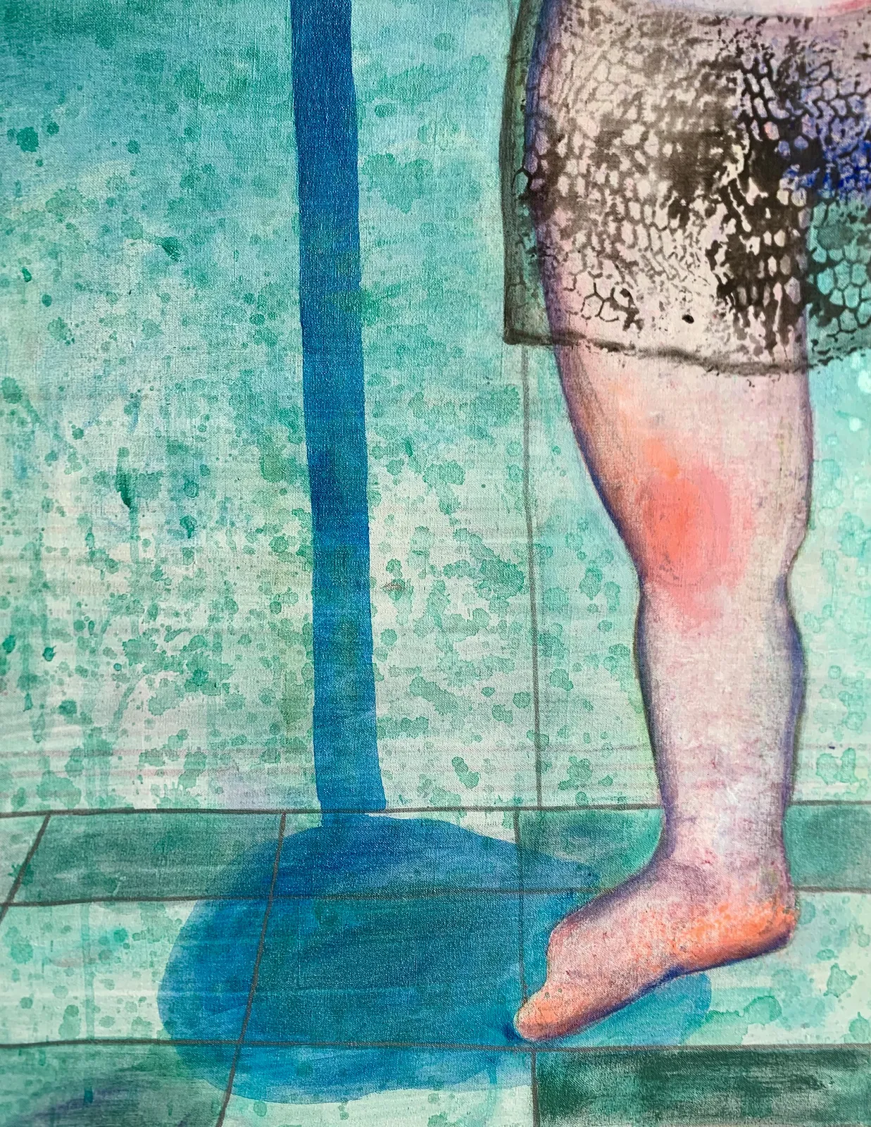 Image of Postpartum by Katya Onyshko, size: 120x90cm, made of акрил, полотно, Painting medium, priced at $1250 Photo 2 of 7.