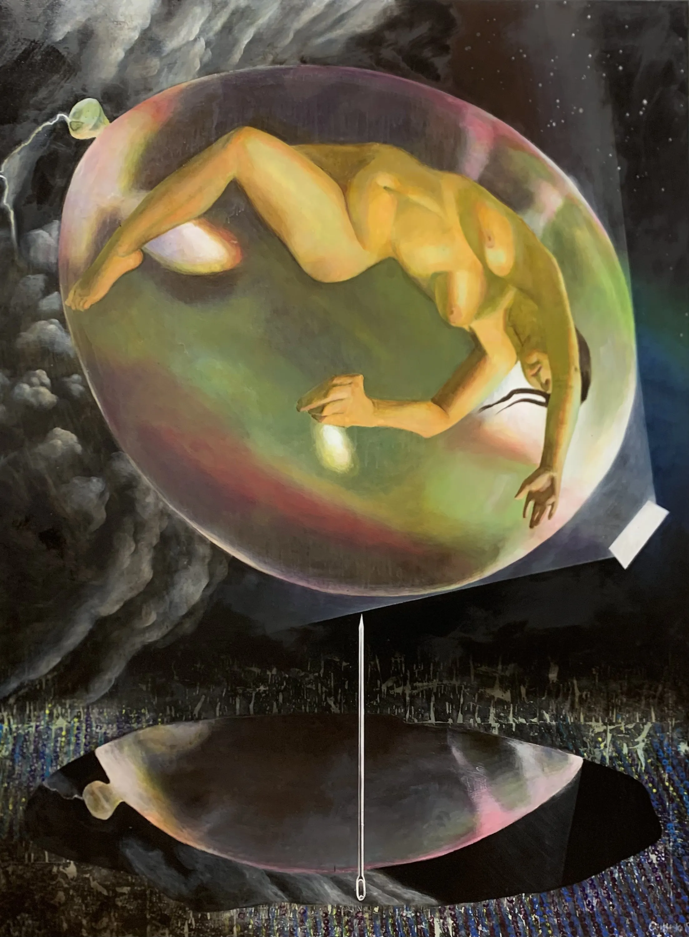 Image of Illusion by Katya Onyshko, size: 200x150cm, Painting medium Photo 1 of 7.