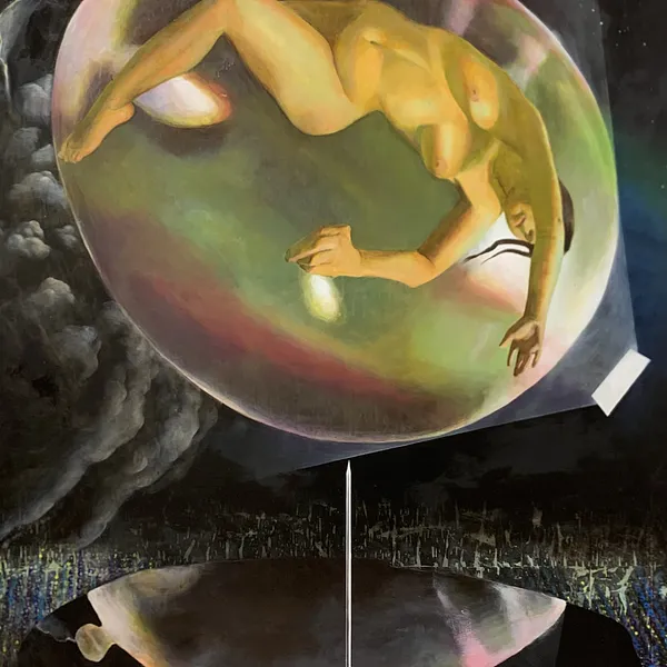 Image of Illusion by Katya Onyshko, size: 200x150cm, Painting medium