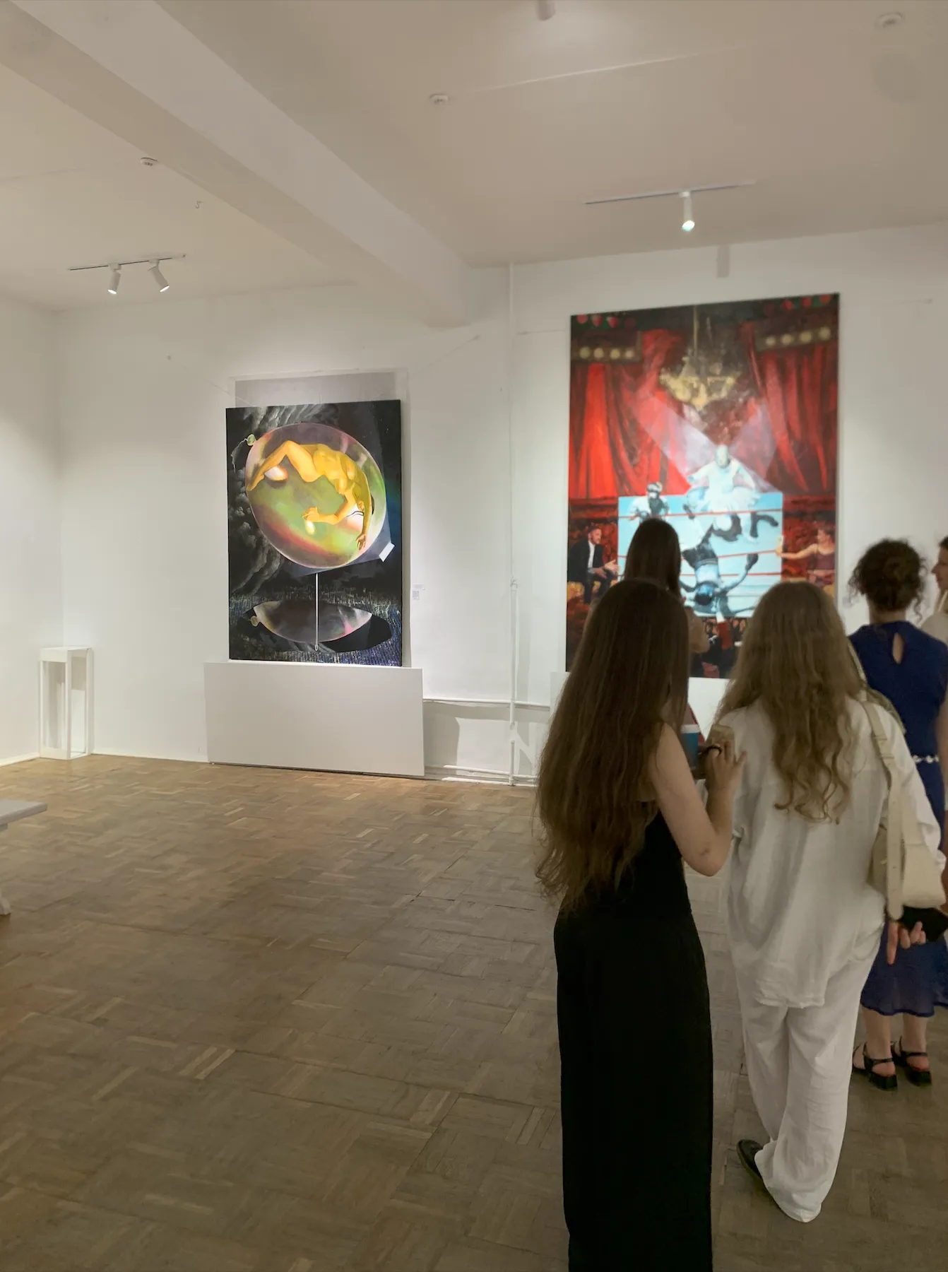 Зображення "Illusion" від Katya Onyshko, розмір: 200x150cm, матеріали: acrylic, oil, canvas, медіум: Живопис, місто: Kyiv, Ukraine Фото 7 з 7.